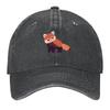 2026 Cute Red Panda (I Love Red Panda) Baseball Cap Rave Visor Golf Hat Genuine Golf Women's Beach Men's