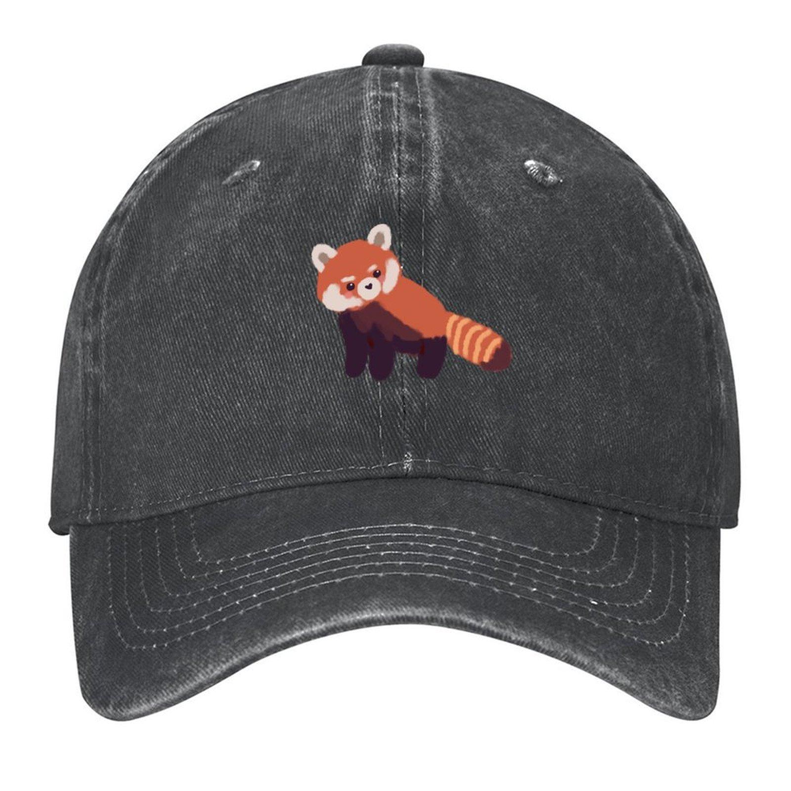 2026 Cute Red Panda (I Love Red Panda) Baseball Cap Rave Visor Golf Hat Genuine Golf Women s Beach Men s