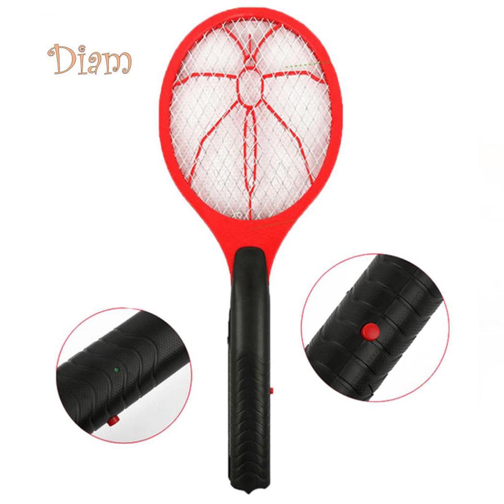 Blackhors Three Layer Mesh Electric Bug Zapper Safety Mosquito Flys Racheta Killer Swatter