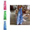 Women's Oversized Floral Printed Sleeveless Maxi Dress For Summer Holidays