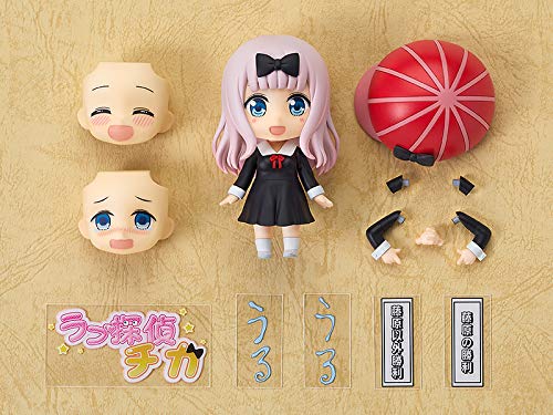Nendoroid Love Brain Battle of Geniuses Chika Fujiwara Plastic Painted Movable Figure Resale Kaguya-sama Non-scale