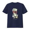 Geld Hip Hop Urban Graffiti Kunst T-Shirt vintage Gewaschen Weich Lässig Stilvoll Vielseitig grafisch Streetwear Oberteil Für Jeden Tag