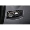 For Benz GLK Car Console Carbon Fiber Multimedia Emergency Button Cover 2009-15