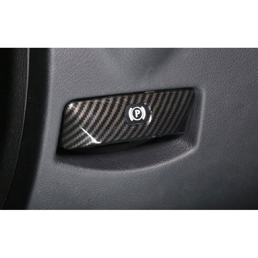 For Benz GLK Car Console Carbon Fiber Multimedia Emergency Button Cover 2009-15