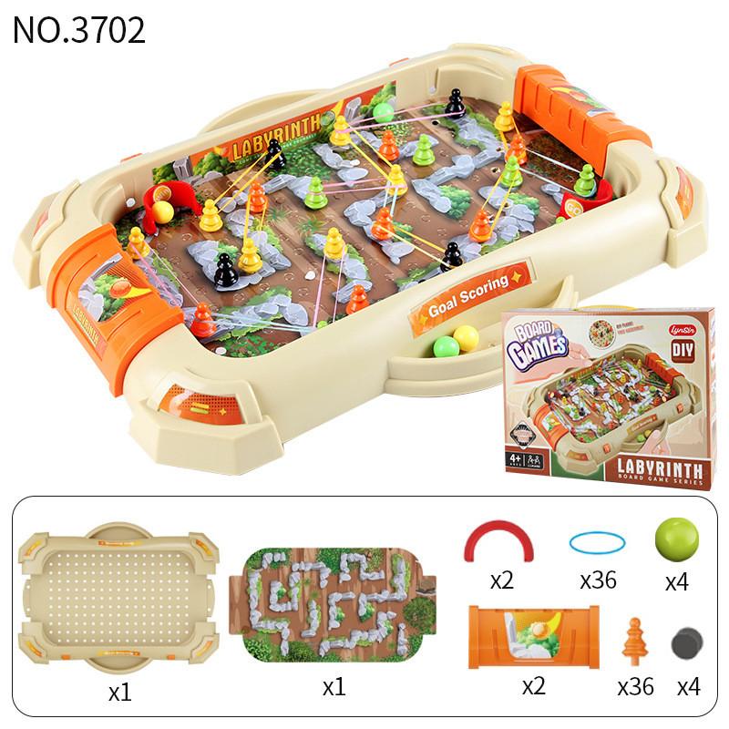 

Childrens Sports Table Game With Abs Plastic Material For Dual Basketball And Soccer Fun Style B