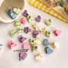 1 Box of Random Color Cute Colorful Hair Clips Female Forehead Princess Hair Clip Bangs Clip Mini Small Hair Clip Headwear