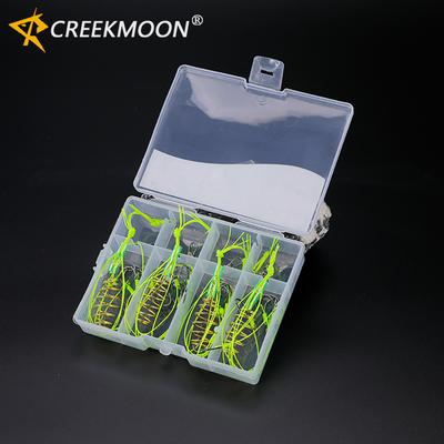4pcs/box Explosive Fishing Hook Spring Feed Cage Lure Fishing Hook Carp Fishing Tackle Combinatfon Fishing Accessories