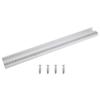 400mm Length T Track With Scale Aluminum Alloy Woodworking Slider Tool  For Table Saw Jigs