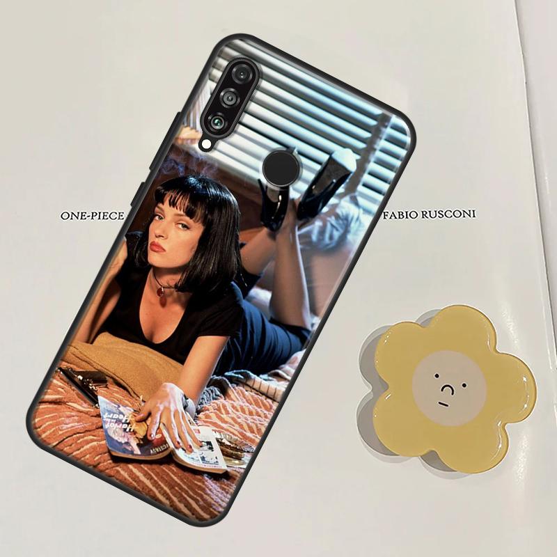 PULP FICTION For Huawei Nova Y91 Y60 Y70 Y90 Y61 3i 7i 8i 11i Nova 11 9 10 SE P20 P40 Lite P30 Pro Case