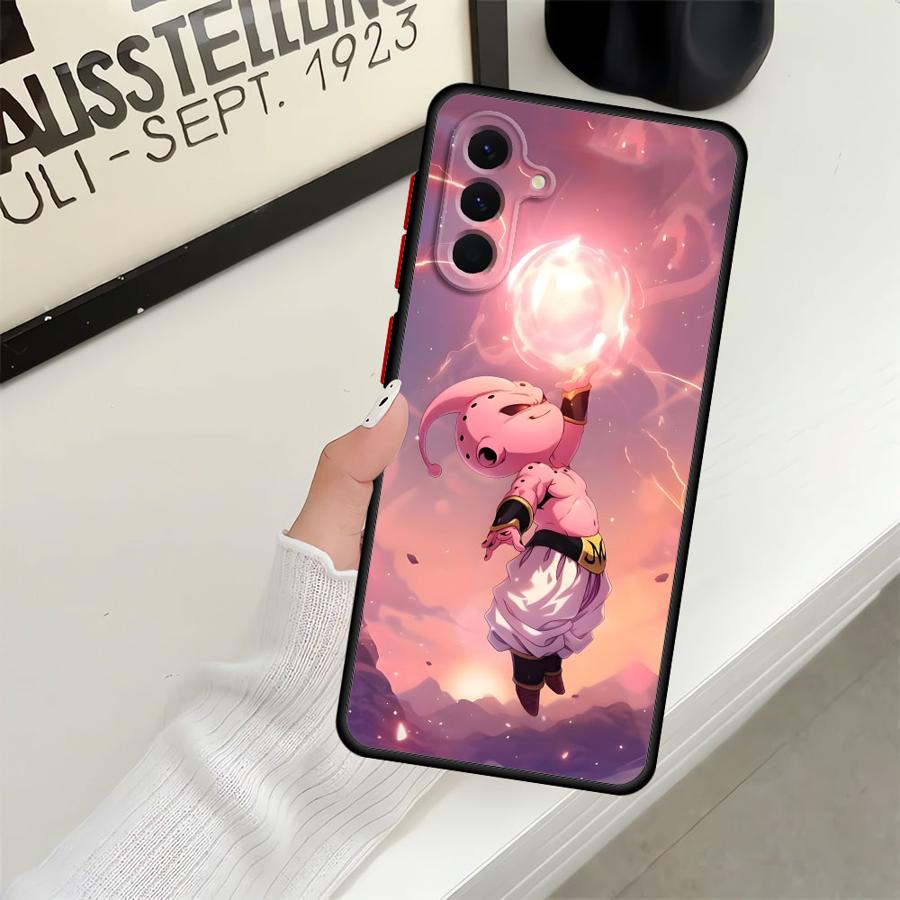 Back Phone Cover Case for Samsung Galaxy A21s A52 A56 A35 A36 A34 A25 A26 A24 A53 A73 A22 A54 Dragon Ball Cute Goku