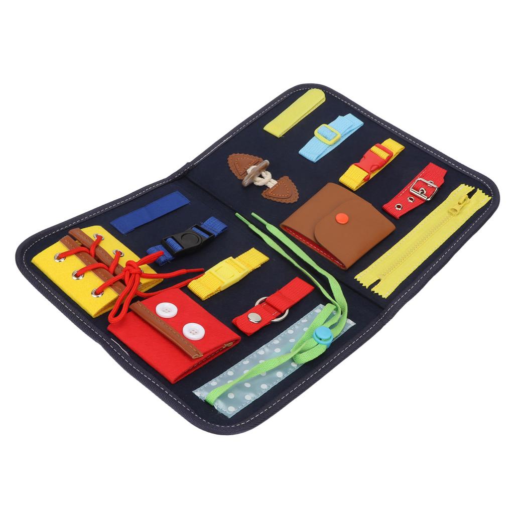 Montessori Sensory Board Learning Fine Motor Skills Sensory Activity Board for Kids Toddlers