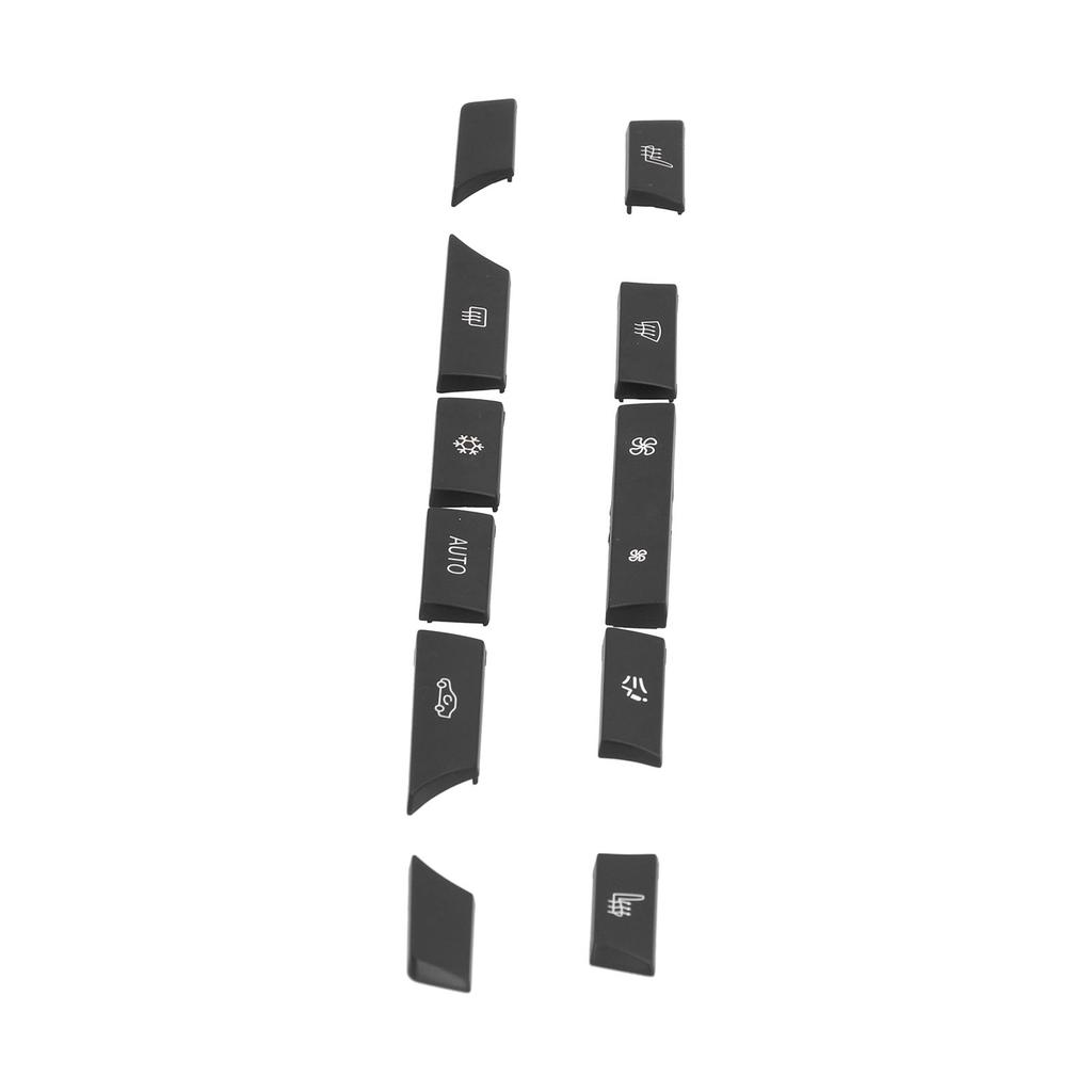 11 Stück A C Heizungs-Knopfkappenabdeckungen 61319313922 Ersatz für 5 6 7 Serie F07 F06 F01