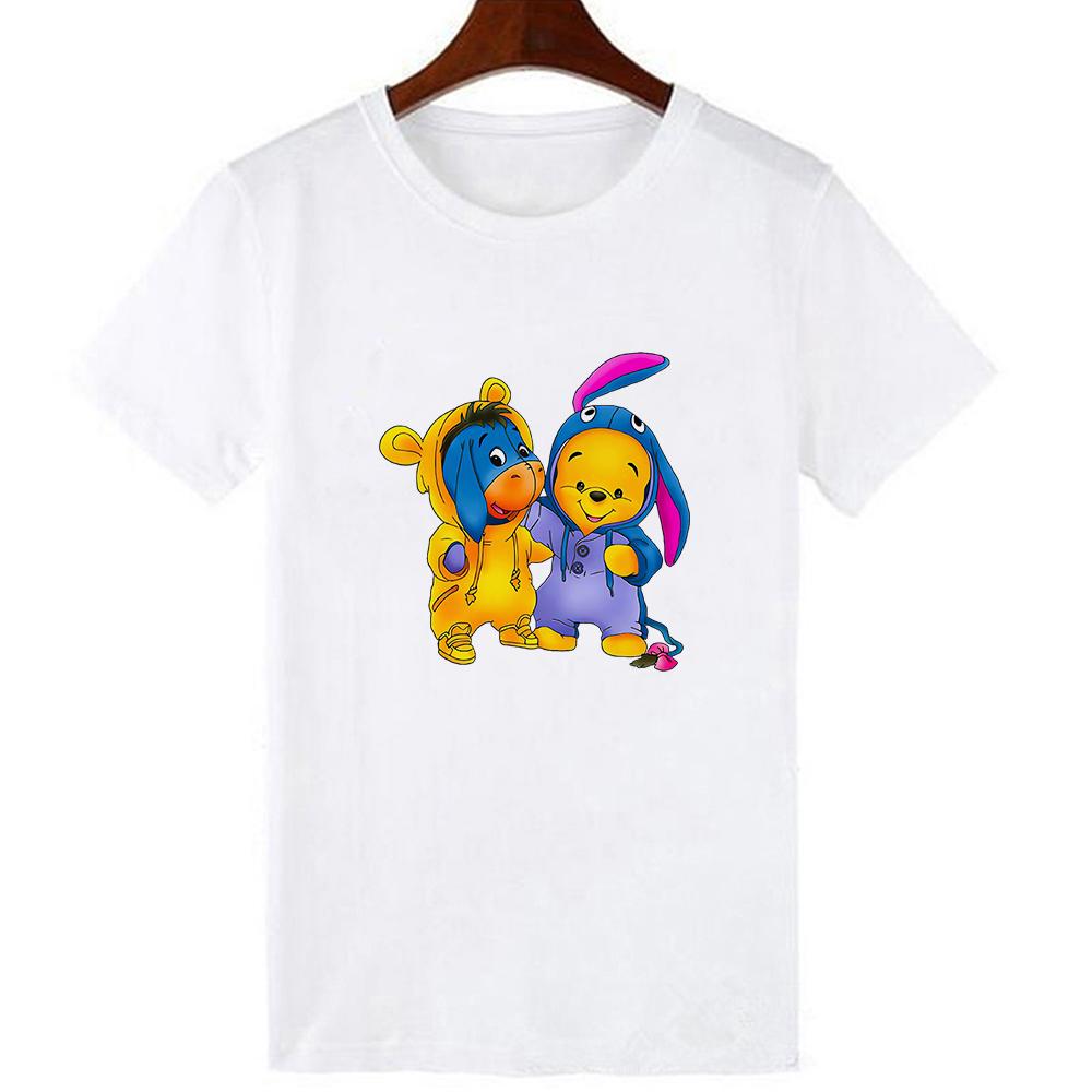 Funny Stitch Maleficent Print Creative T-shirt Summer Short Sleeves Popular Clothes T Shirt Unisex