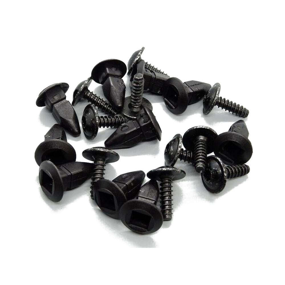 10Set N90821401 N90775001 Arch Lining Splashguard Screws & Grommet For Vw