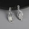 New Retro Earrings for Women Moonstone Bohemian Style Punk Style Suitable for Party and Festivals Gifts Accessories