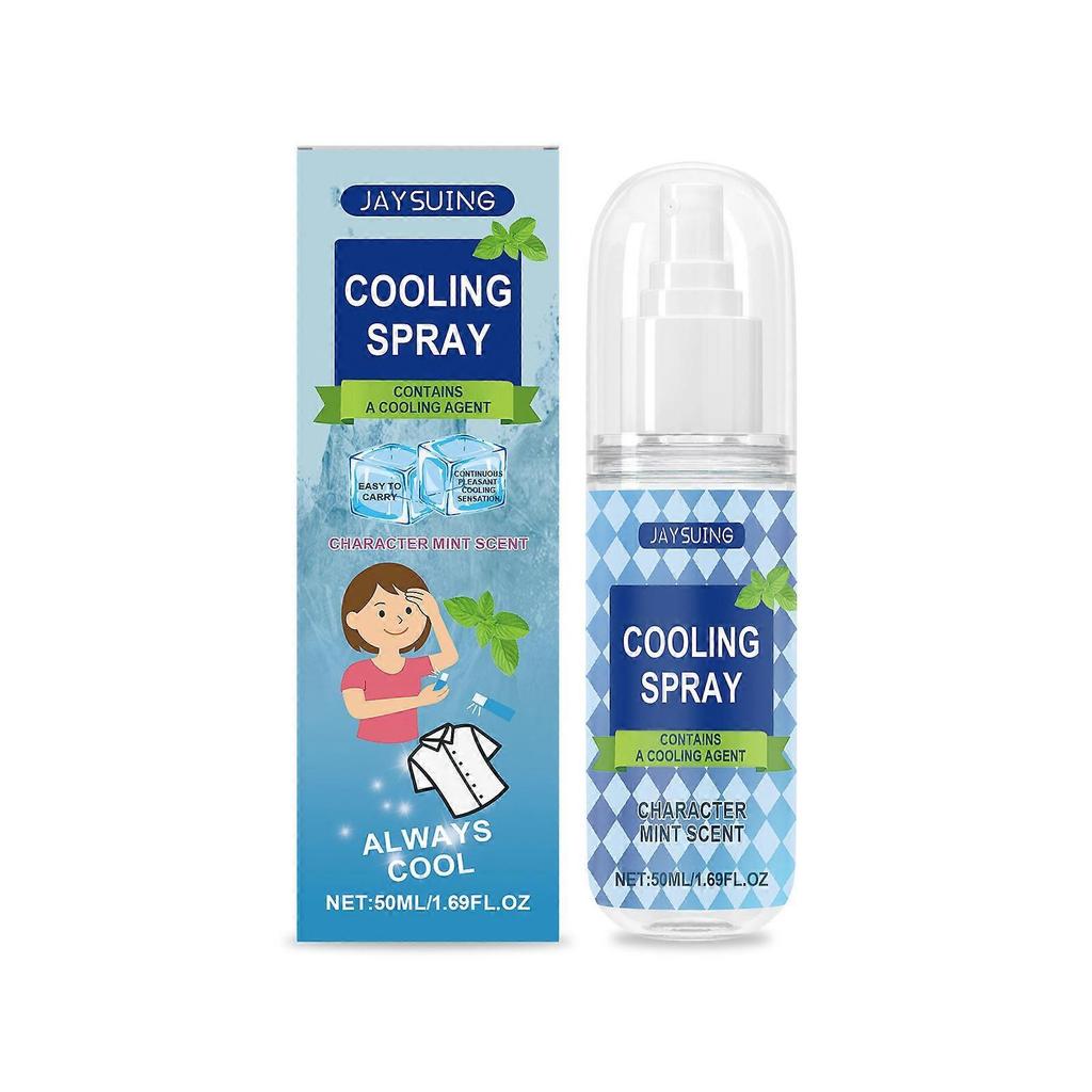 Sommer-Kühlspray Sommer tragbar Outdoor Körper-Spray erfrischend nicht klebrig 50ml
