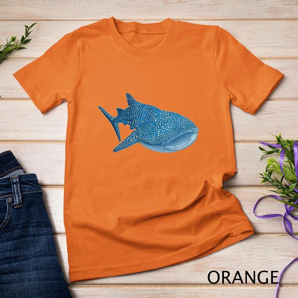 Whale Shark T-Shirt Scuba Diving Snorkeling Tee Unisex T-shirt 7 L