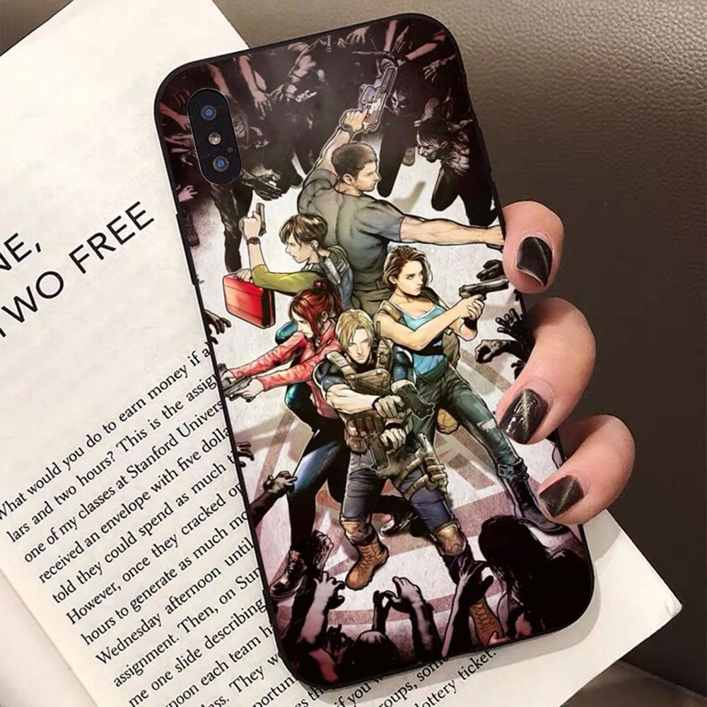 GAME E-Evils Cool R-Resident Phone Case for iPhone 15 8 7 6 6S Plus X SE 2020 XR XS 14 11 12 13 Mini Pro Max Mobile Case