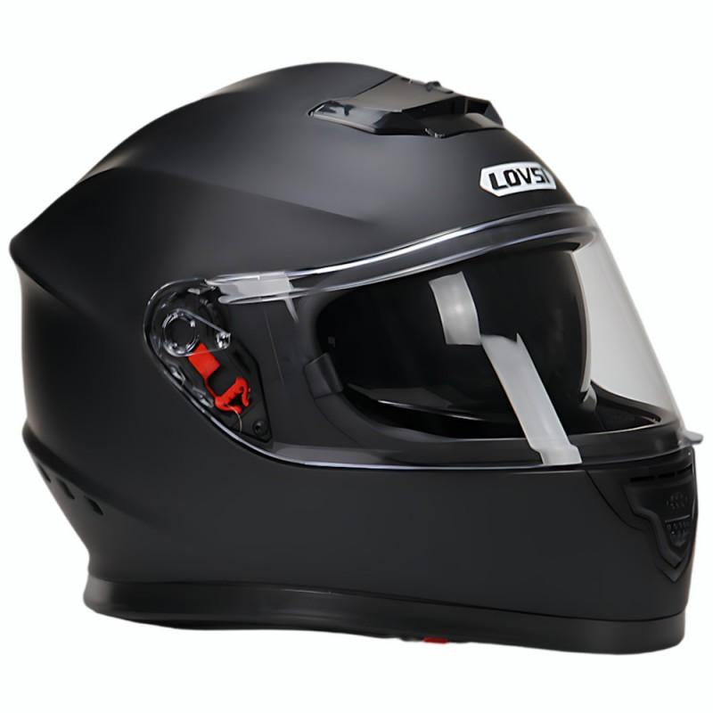 Full Face Motorcycle Helmet Dual Visor Men Women Electric Bike All Season Cool Safety