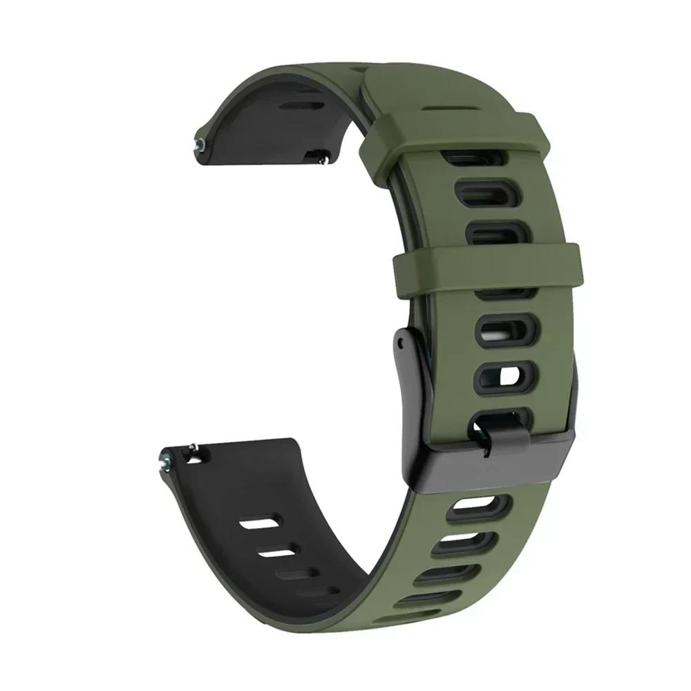 Silicone 22 20mm Watch Strap for HUAWEI WATCH GT 4 Pro 46mm Band GT 3 SE 2 42mm HONOR Magic Watch4 GS 3 Pro Replacement Bracelet