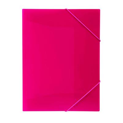 Marbig A4 Brights Mjukt Dokumentfodral (Rosa)