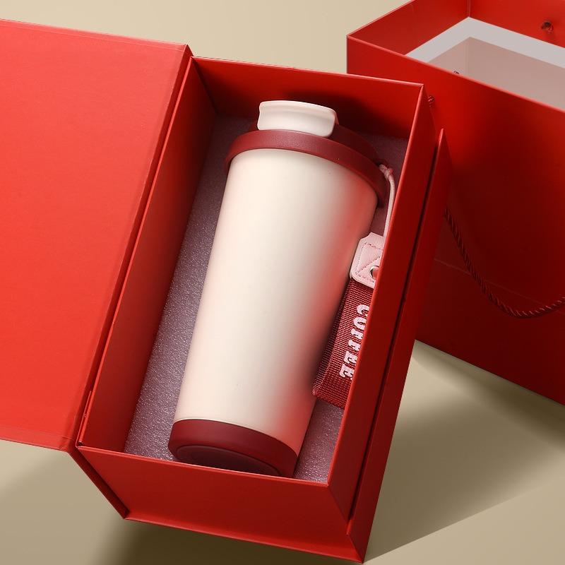 

500ml Lily of the Valley Insulated Tumbler, 316 Stainless Steel Vacuum Coffee Cup with Gift Box