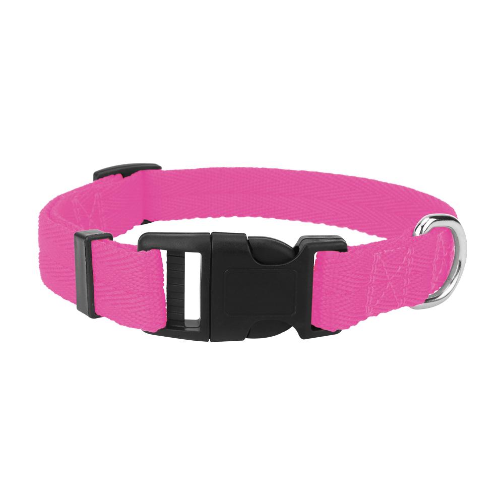 Adjustable Dog Collars for Small Medium Large Dogs,Thin Nylon Webbing & Quick Release Plastic Buckle Dog Collar Pet Accessories