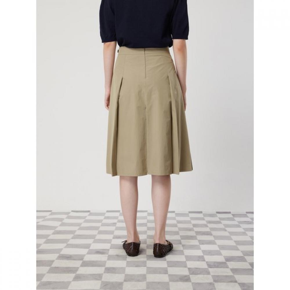 Cc Collect Inverted Pleats Skirt C252msd043
