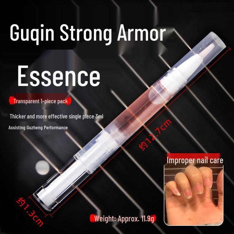 

Guqin Teacher s Ginger Bletilla Jiatou Liquid: Protects and strengthens thin, brittle nails, ideal for nail care and instrument learning.