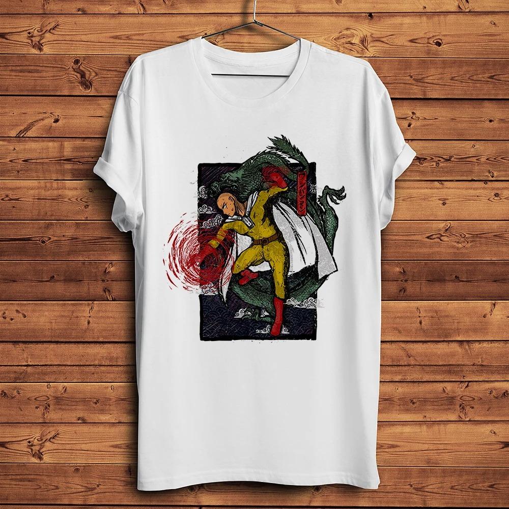 One-Punch Man Saitama Serious Punch Manga Panel T-Shirt, Unisex Anime Streetwear Tee, 100% Cotton Casual Short Sleeve Top