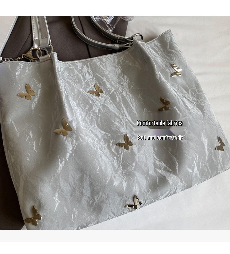 Tote Bag: Large Capacity Fashion Handbag for Women - Perfect for Spring/Summer, College, Commute, and Soft Shoulder Wear