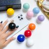 Red Nose Crystal Ball Solid Color Mobile Phone Airbag Bracket Desktop Lazy Air Cushion Support Frame Niche Creative Retractable
