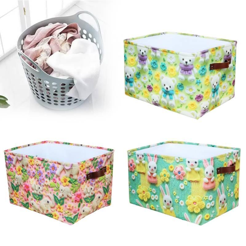 Frozen Foldable 3d Storage Basket For Kids Room With Eva Base Characters Included