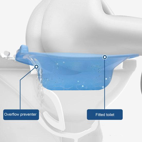 Bath Basin Ergonomic Design Strong Load-bearing Universal Women Men Portable Hemorrhoids Bathtub Daily Use