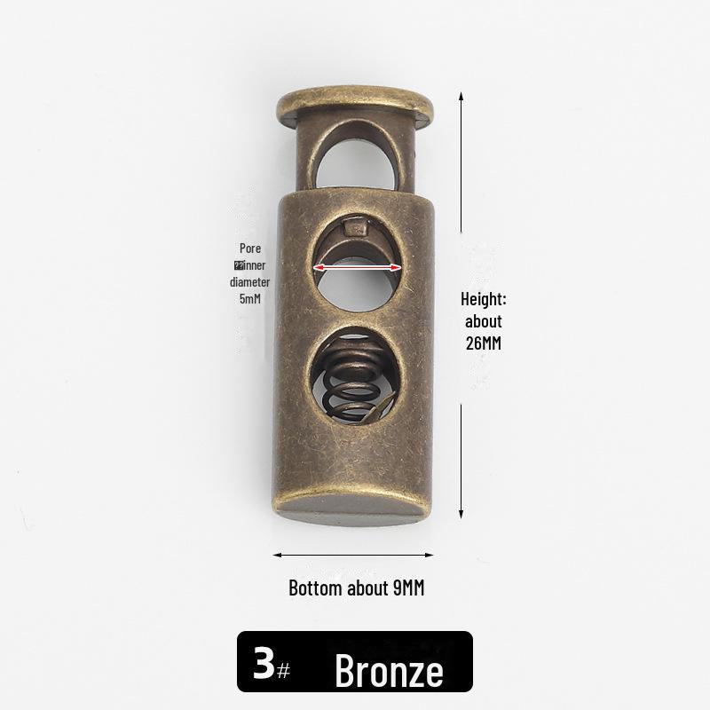 Metal Pig Nose Buckle for Adjusting Jackets and Sweaters