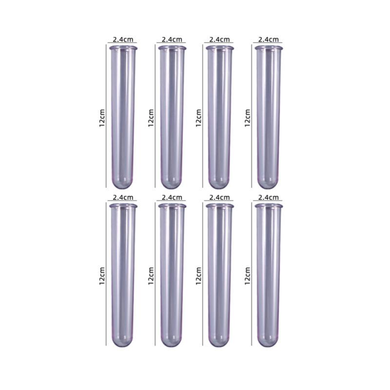 Silicone Mold Resin Casting Mold With Test Tubes For Hydroponic/flowers Home Office Desktop