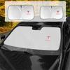 Car Front Windshield Sun Visor Foldable Sun Shade Cover for Model Y Model 3 2017-2023 Highland 2024 Model S X Car