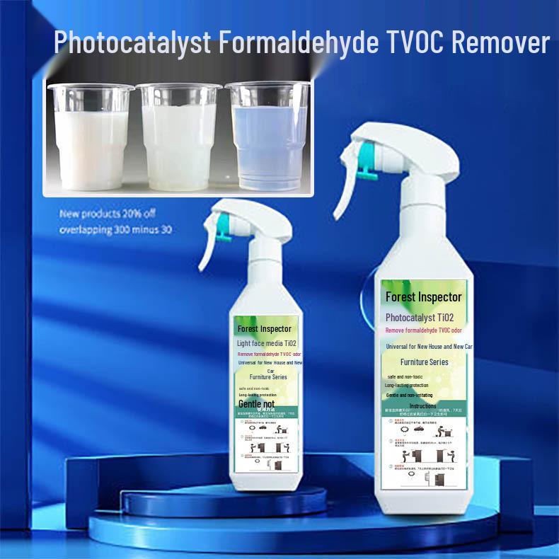 Wardrobe Deodorizer & Air Freshener: Photocatalyst Formaldehyde Remover
