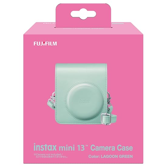 FUJIFILM "instax mini 13" Dedicated Camera Case, Manufacturer Genuine, Green
