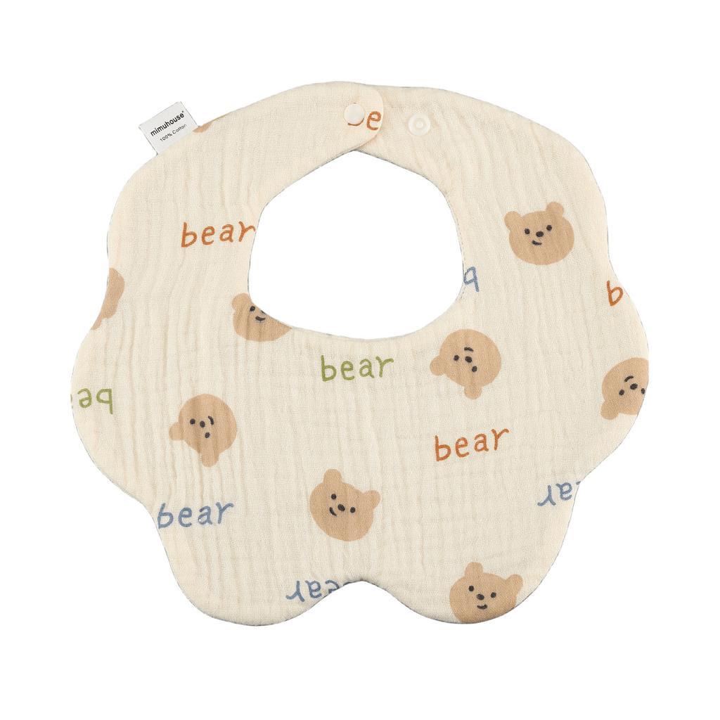 1 stücke Baumwolle Gaze Druck Baby Lätzchen Saugfähigen Speichel Handtuch Neugeborenen Spucktücher Bandana Schal für Jungen Mädchen Fütterung Sabbern Lätzchen