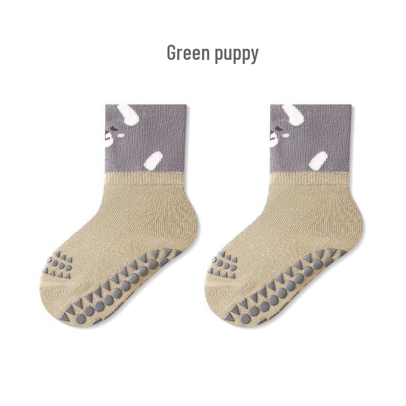 2025 Spring Collection: Baby Non-Slip Cotton Socks for Newborns, Boys & Girls