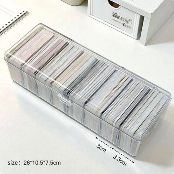 Pocaria Transparent Poca Storage Box Divider Adjustable Top Loader