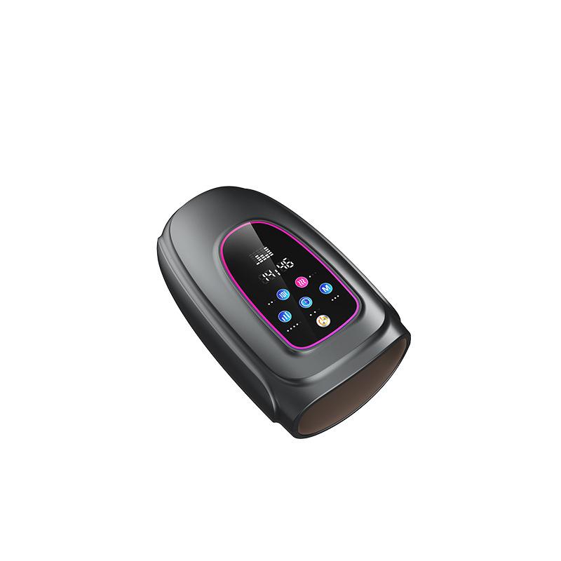 

USB Перезаряжаемый Ручной Массажер Меридиан Акупунктурный Массажер Электрическая Подушка с Подогревом Грелка для Рук Снимает Усталость Рук чёрный