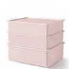 With Cover Underwear Storage Box Dustproof Compartment Organizer Socks Storage Box  For Socks