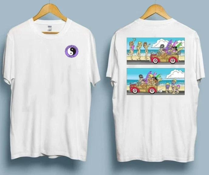 Nouveau T-shirt Défi Surf T&C Rétro Années 80 Drôle Plage TT Shirt