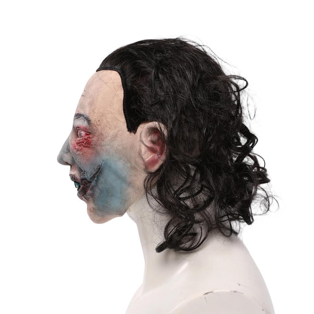 Halloween Evil Dead Rise cos Resurrection Mask from The Conjuring, Horror Magic, Book of the Dead, Latex Headgear