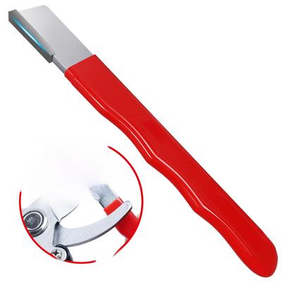 Portable Outdoor Knife and Scissors Sharpener – Dual-Purpose Whetstone and Garden Scraper