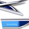 Car Metal Emblem Badge Side Fender Doors Blade Car Sticker for Mercedes Benz AMG W206 W220 W212 W201 W210 W108 W168 W222 W177