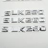 ABS Rear Trunk Lid Emblem Number Letter for Mercedes-Benz R170 R171 R172 SLK32 SLK63 SLK55 SLK200 SLK220 SLK230 SLK250 SLK260