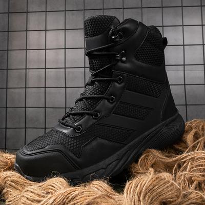 Wanderschuhe Herren High-Top Taktische Stiefel Herren Militärfans Trainings Wüstenstiefel Wandern Outdoor-Schuhe Militärstiefel